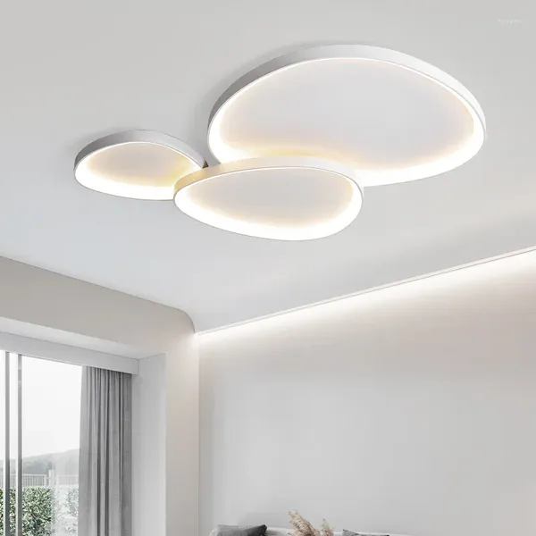 Plafoniere Lampada da soggiorno Lampada moderna da soffitto Soffitti da bagno Cubo di vetro Cucina