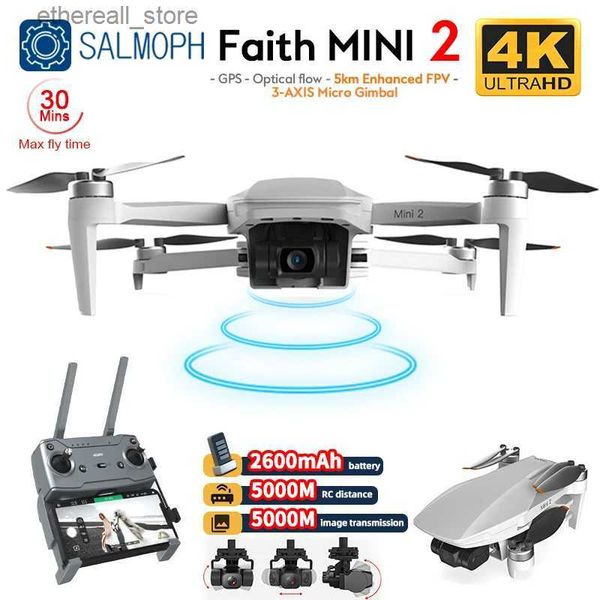 Droni C-FLY Faith Mini 2 Drone 4K Professionale con videocamera HD 5G Wifi Gimbal a 3 assi 240g Motore brushless pieghevole GPS Dron RC Quadcopt Q231108