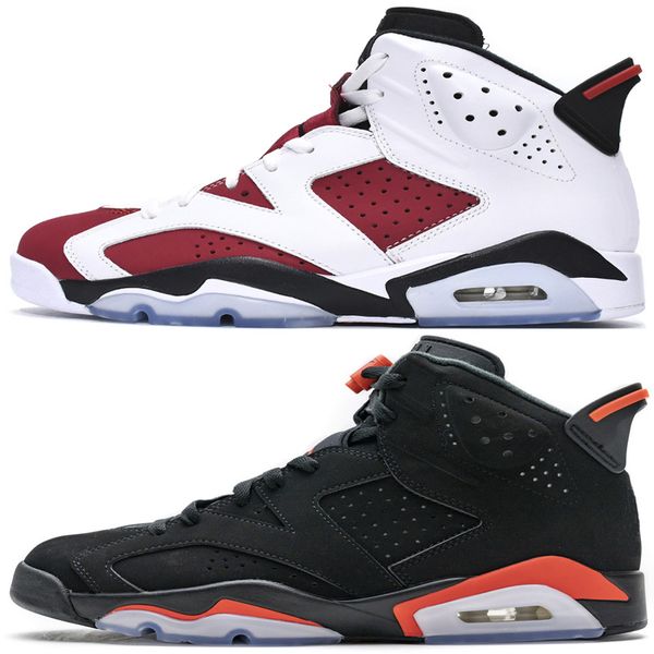 Scarpe da basket Jumpman 6 6s Men Aqua Chrome Flint Olive British Sport Blue Moments Momenti Toro Bravo White Infrared Hare Iron Red Oreo Carmine Sneaker a infrarossi