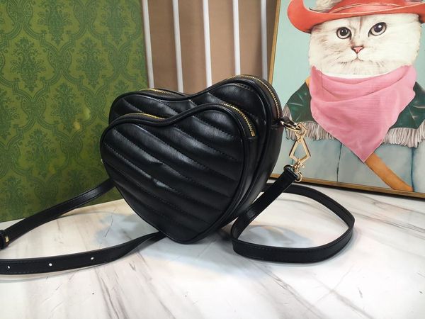 Designer de bolsa Bolsa de mulher, bolsa de corpo transversal feminino bolsa de bolsa de ombro designer feminina bolsa de amor grande com cinta longa bolsa de couro de moda de moda de tote de bolsas