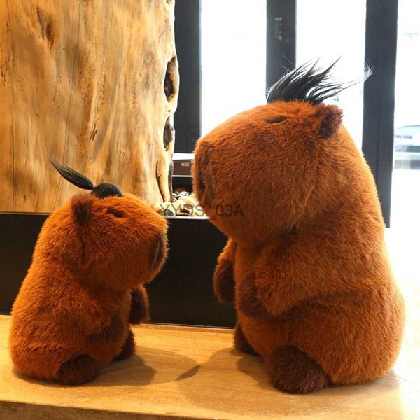 Kissen/Dekorative Kinder-Capybara-Puppenform, Überwurf, leicht zu waschen, modische Puppe für Babys YQ231108