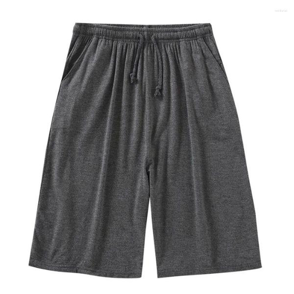 Herren Shorts Casual Modal Pyjamas Sommer Weich Plus Größe 7XL 5XL Schlaf Für Männer Fünf Punkte Baumwolle Strand