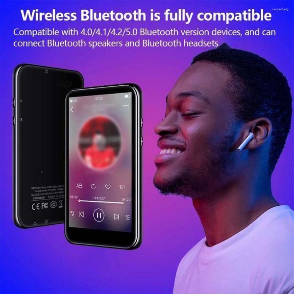 Tela de toque de 4 polegadas Touch Compatível Bluetooth compatível