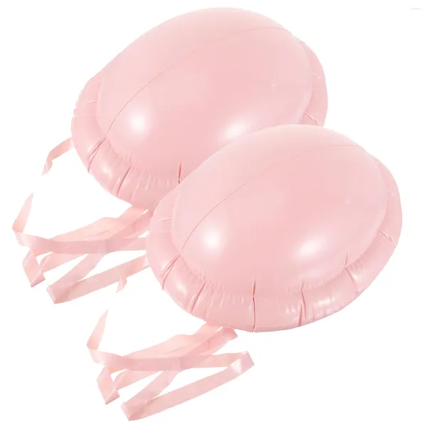 Relógios de bolso 2pcs barriga falsa inflável pvc atores desempenho cosplay prop grávida