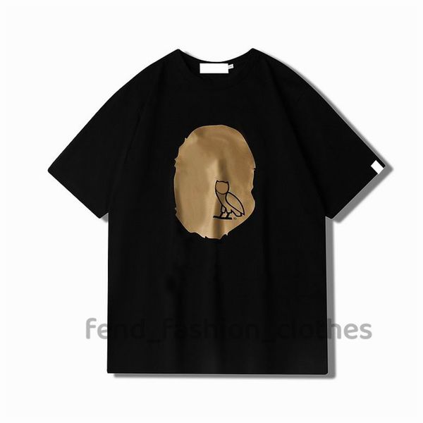 Brand Bap Shirt Mens Camista Tops T-shirts Sport Sport Casal Fashion Fashion Tees Designer de algodão Mangas curtas Tubarões Tshirts Clothing 1088