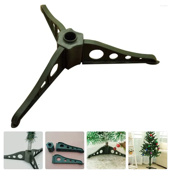 Decorazioni natalizie 2 pezzi Supporto per albero artificiale Supporto per palo di base falso