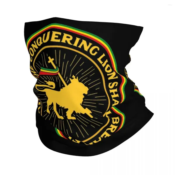 Sciarpe Giamaica Leone di Giuda Rastafari Rasta Stuff Bandana Copricollo Rastaman Giamaicano Sciarpa avvolgente Fascia da corsa multiuso