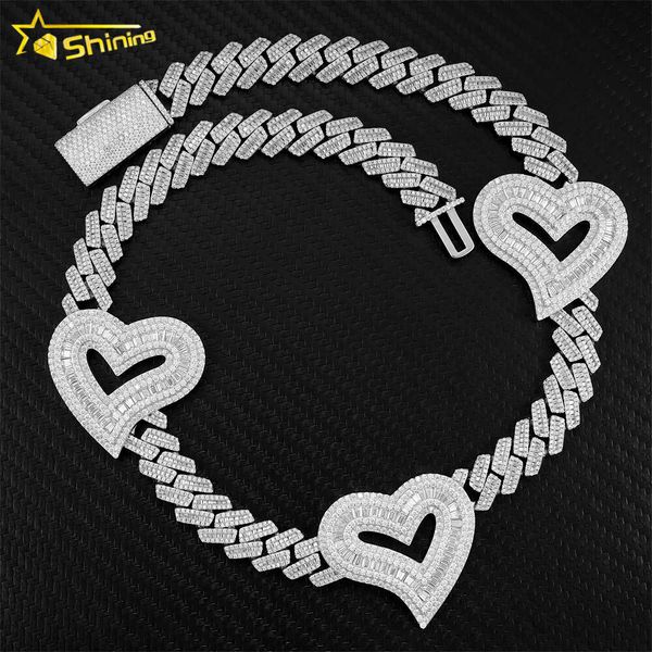 Großhandel mit 14 Karat vergoldetem Silber, edler Schmuck, Armbänder, Armreifen, Iced Out CZ, kubanische Gliederkette, personalisierte Geschenke