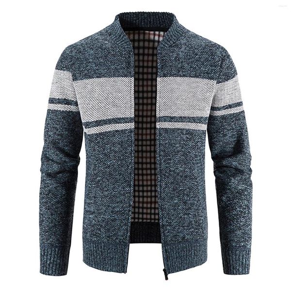 Maglioni da uomo Autunno e inverno Cardigan in cashmere Cappotto esterno in ciniglia Maglione Giacca a vento Abiti causali maschili