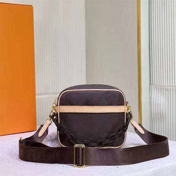 5a Luxurys Designer Bag Handbag masculino Bolsa de Mensageiro Bolsa de Mensageiros Acessórios Sentros Spring Fashion Show Funcional e Prático Bolsa de ombro de ombro
