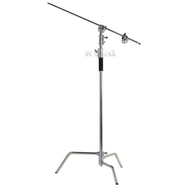 Freeshipping Pro Heavy Duty Studio Centry C-Ständer Abnehmbarer Licht-C-Ständer Gobo-Armlinie Resizer für Flash Strobe Flag Reflector Qwdit