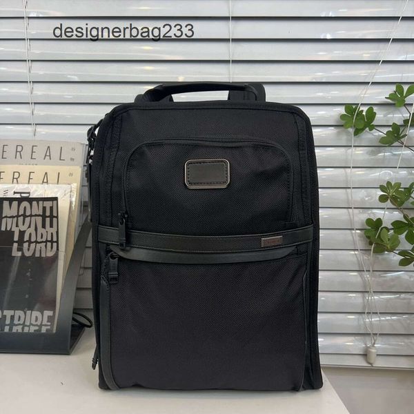 Back Luxury Pack Tumss Designer Designer Mens Backpack Borse Borse Bags /Business Travel Mens Simple comoda quotidiana di pendolarismo 232590 2fyo