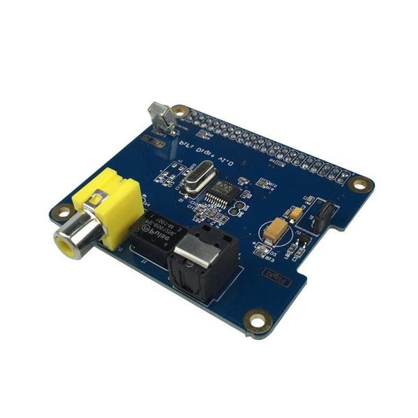 Freeshipping Raspberry Pi Placa de expansão de áudio digital HIFI Digi Digital Sound Card I2S SPDIF para Raspberry Pi 3/2 Modelo B Glhlb