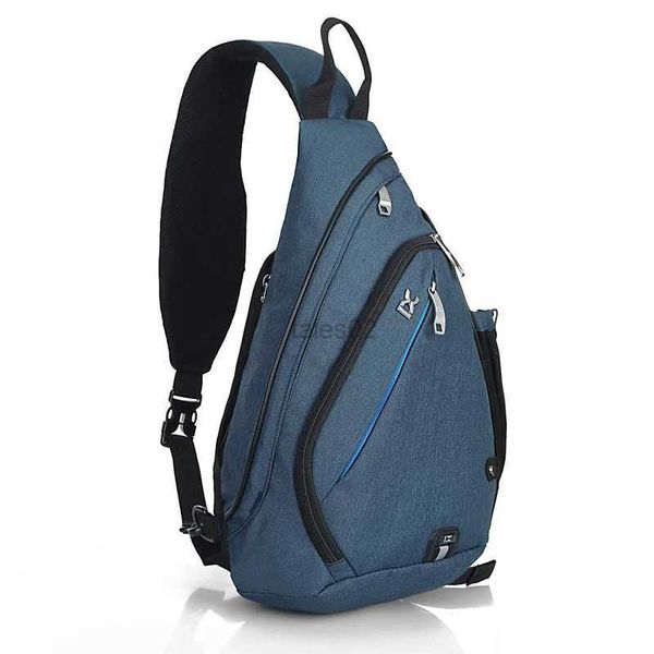 Borse da esterno INOXTO Uomo Zaino monospalla Borsa a tracolla da donna Borsa a tracolla USB Ragazzi Ciclismo Sport Viaggio Borsa moda versatile Studente Schoolzln231108