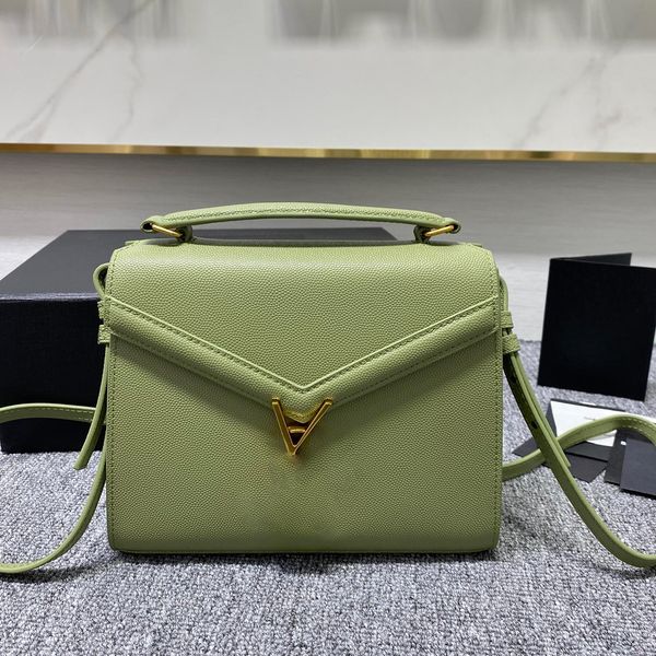 Saco de bolsa feminina de designer de moda da mais alta qualidade, novo em folha, couro caviar, alça de ombro destacável, alça de trabalho clássica, caixa original