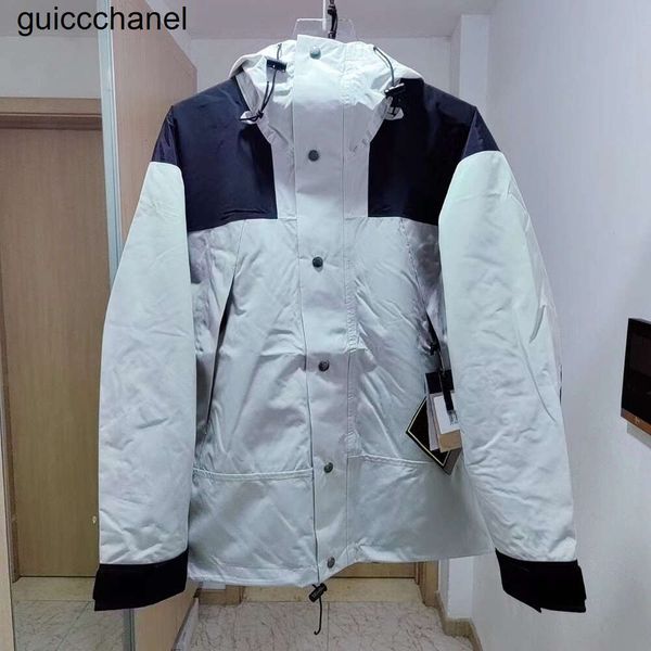 Neue Designer 23SS North Paar Männer Frauen Herbst konfrontiert Mantel Kapuzenjacke Sport winddicht wasserdicht warm lässig Reißverschluss Mantel Outdoor-Kleidung Jacke