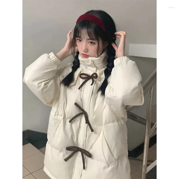 Frauen Graben Mäntel Einfarbig Winter Mit Kapuze Mode Weibliche Parkas Koreanische Dicke Warme Chic Fliege Einfache Zipper Casual Frauen