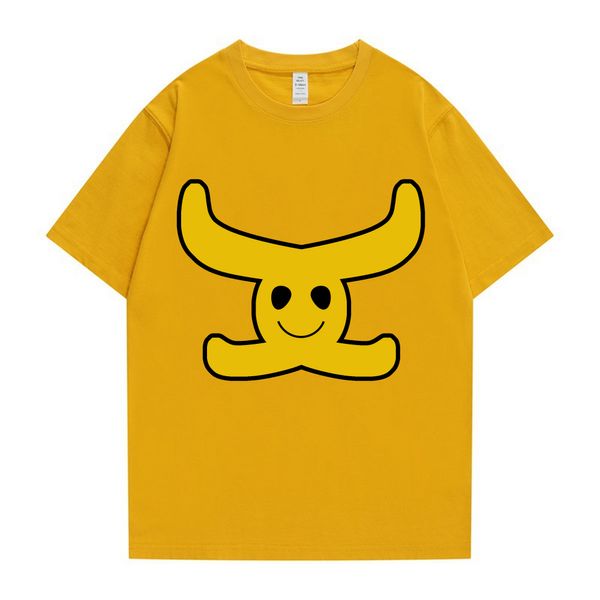 T-shirt Little Monster da uomo Merci europee Manica corta estiva top da donna spirito divertente maglietta maglietta di fascia alta Abbigliamento per bambini ins