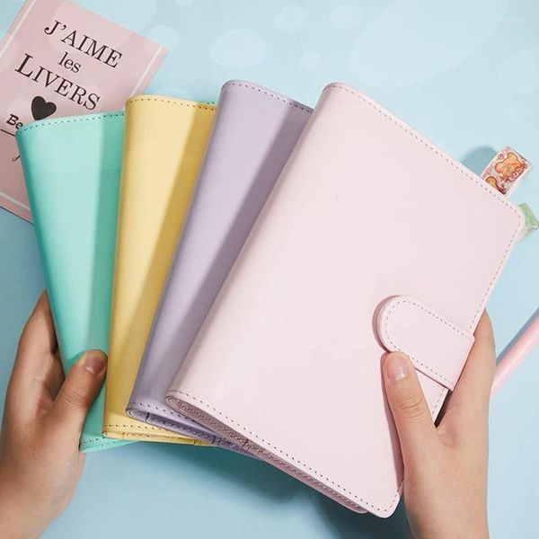 Pelle Planner Notebook Agenda Budget Cartella di lavoro Busta Raccoglitore Tasche per risparmiare denaro Bill Organizer