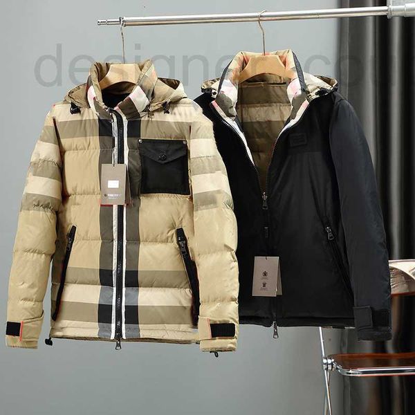 Parka da uomo in piumino Designer di lusso Giacca invernale da uomo Piumini firmati Cappotto da donna Parka in cotone Cappotto Moda casual Design tasca sul petto Spessore caldo