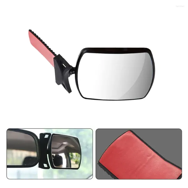 Accessori interni Specchietti per punti ciechi Specchietto retrovisore convesso senza cornice regolabile in vetro HD grandangolare per la sicurezza del bambino