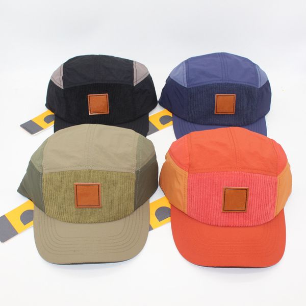 Berretto da baseball in velluto a coste primavera autunno per uomo Cappelli hip-hop vintage unisex Cappello invernale sportivo regolabile all'aperto Cappello morbido vintage con grondaia piatta Cappello sportivo retrò