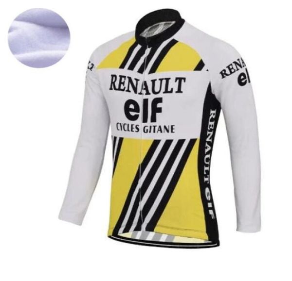 2023 ELF Team Inverno Ciclismo Giubbotti In Pile Ciclismo Antivento Giacca A Vento Termica mtb Biking Cappotto Mens Warm Up Jacket4018630