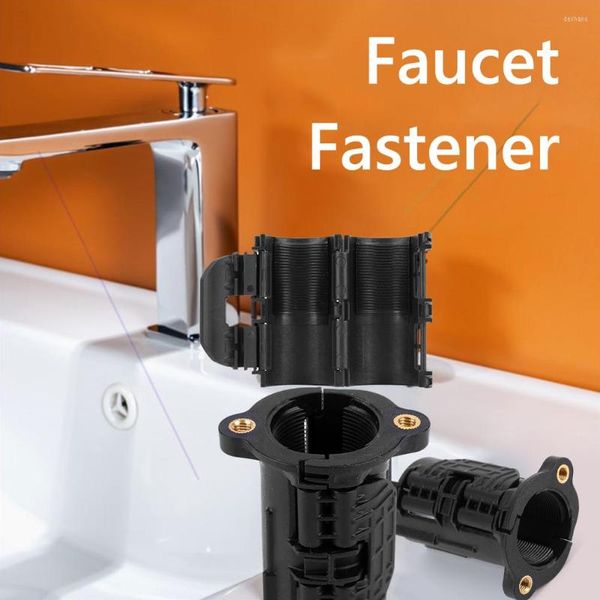 Mutfak Muslukları 32mm Taban Sabit Vidalı Somun Tasarımı Tasarım Su Çabuk Musluk Bağlantı Emme Lavabo için Sıkı Bağlantı