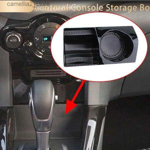 Organizador de carro para Ford Ecosport 2013 - 2017 ABS Car Center Console Caixa de armazenamento Caso Container Estiva Organizador Acessórios Q231109