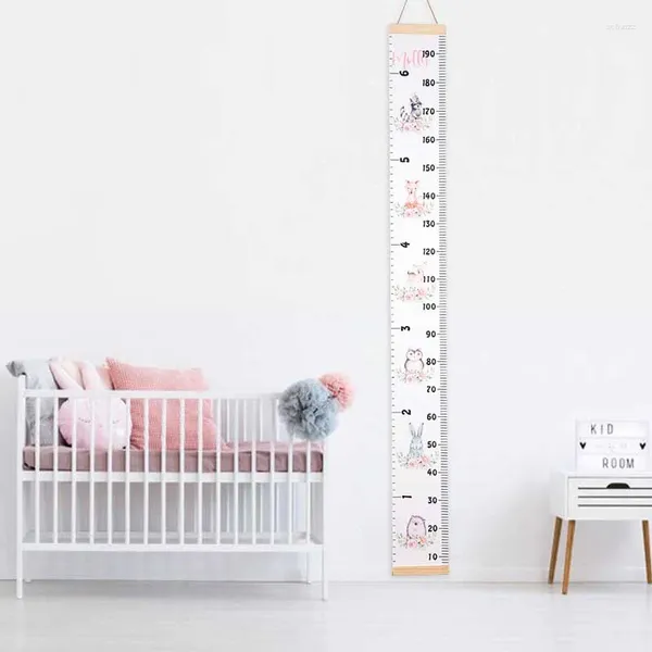 Dekorative Figuren Baby Kind Kinder Höhenlineal Wachstum Größentabelle Messen Wandaufkleber Für Zimmer Dekoration Hängen