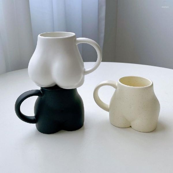 Tazze Ceramica creativa Donna Corpo Caffè Latte Tazza BuSculpture Tazza Soggiorno Tavolo da pranzo Accessori per la decorazione della casa