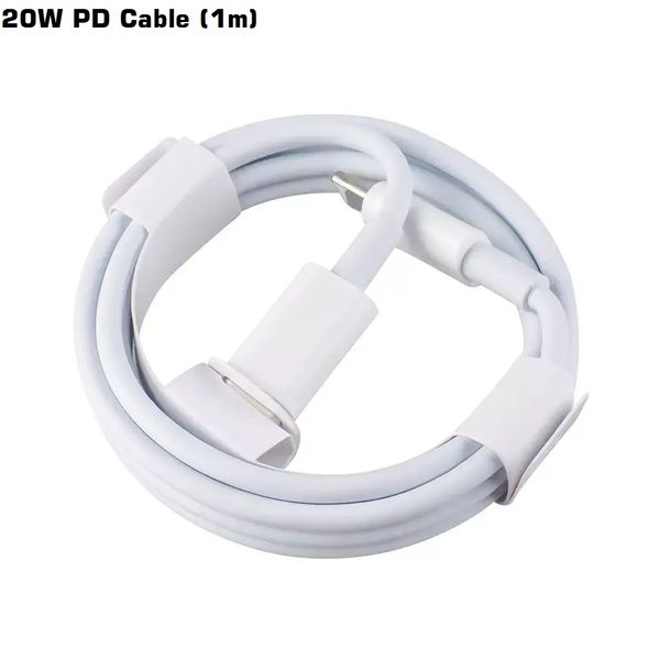 1m 20W PD cabo USB C cabo carregador cabo de carregamento rápido