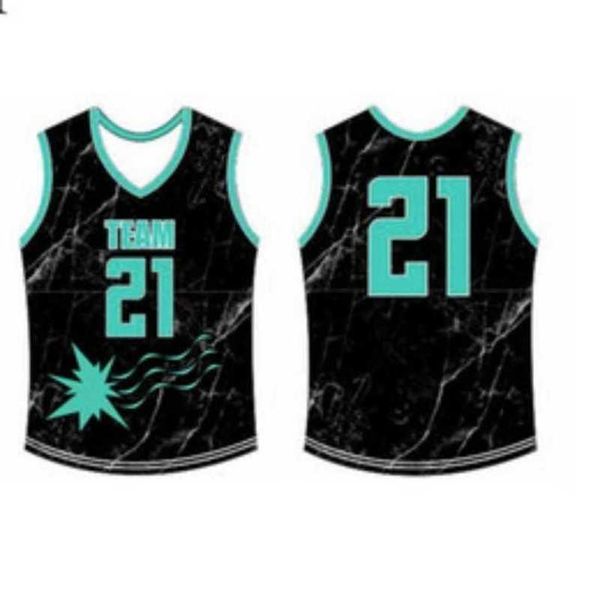 Basketbal Jersey Heren Streep Straatshirts met korte mouwen Zwart Wit Blauw Sportshirt UBX61Z3001