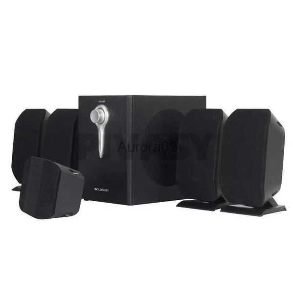 Alto-falantes de computador 5.1 de alta potência TV doméstica Computador Notebook KTV Alto-falante Bluetooth Som surround Subwoofer Alto-falante Sistema de home theater Conjunto de áudio YQ231103