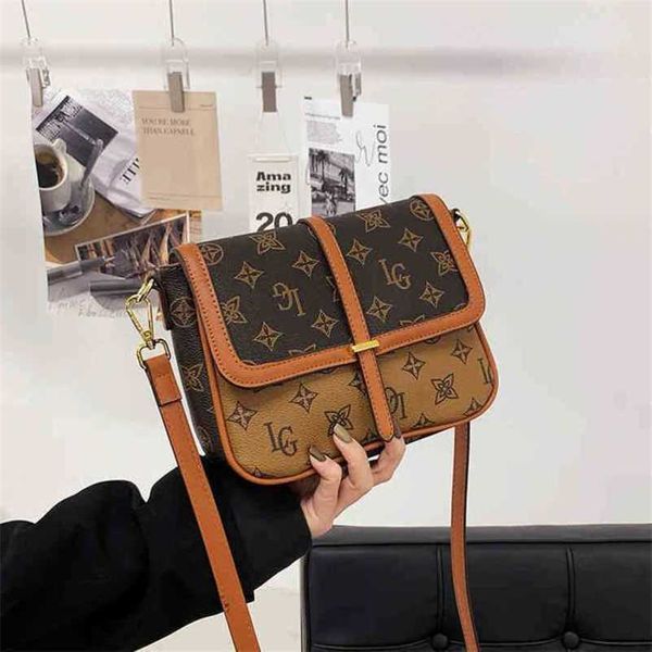 Дизайнерская сумка 2023 Summer Tote 20% скидка горячих женщин модный старый цветочный рюкзак Premium