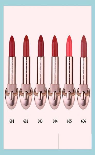 Rossetto Moji Matte 6 colori Rossetto Sexy impermeabile a lunga durata Stick labbra professionali Prodotti per il trucco Consegna a goccia Salute Bea5089954