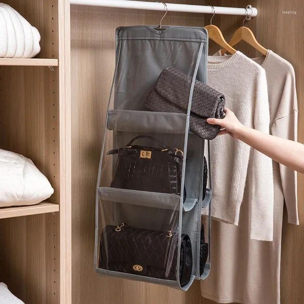 Aufbewahrungsboxen Kleiderschrank Organizer für Handtasche Hängetasche Damentaschen Schrank