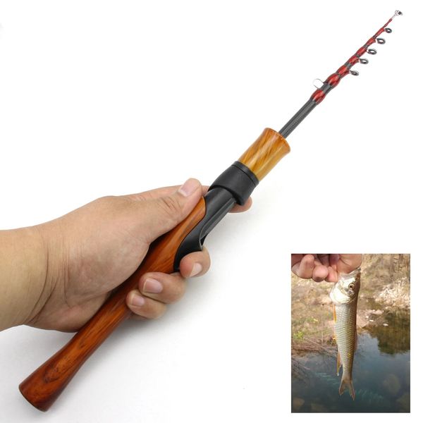 Canne da pesca per barche 168 cm 185 cm ul power Canna da pesca telescopica Canna da spinning Peso esca 1-5 g Bambini principianti Cattura piccoli pesci con canna da pesca 231109