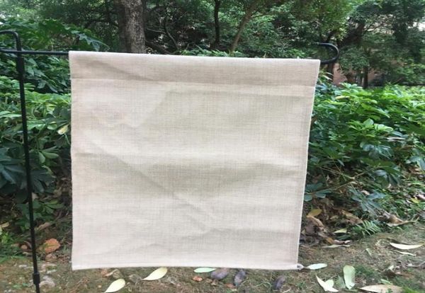 12x16 boş bahçe bayrağı polyester keten bahçe afiş süblimasyon sade avlu dekor bayrak açık bayrak 9401586