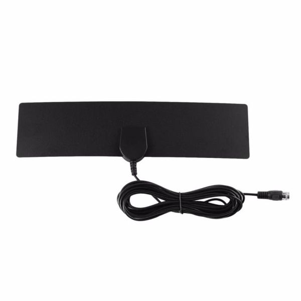 Freeshipping Versterkte HDTV-antenne 25 mijl bereik Digitale Indoor US Plug TV-antenne Signaalversterker Boosterkabel Volledig 1080 4K Sjkbi