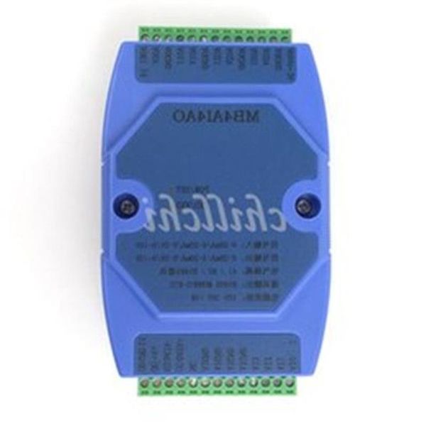 Circuitos integrados 0-20MA/4-20MA/0-5V/0-10V 4 vias de entrada analógica e 4 saídas módulo de aquisição MODBUS RS485 Cdcnt