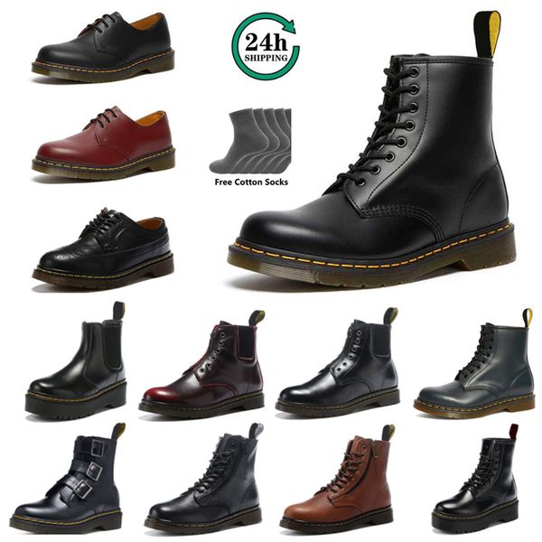 Botas de desenhista homens mulheres bota de luxo esportes tênis triplo preto branco clássico tornozelo botas curtas inverno neve ao ar livre manter sapatos quentes top de alta qualidade 35-44