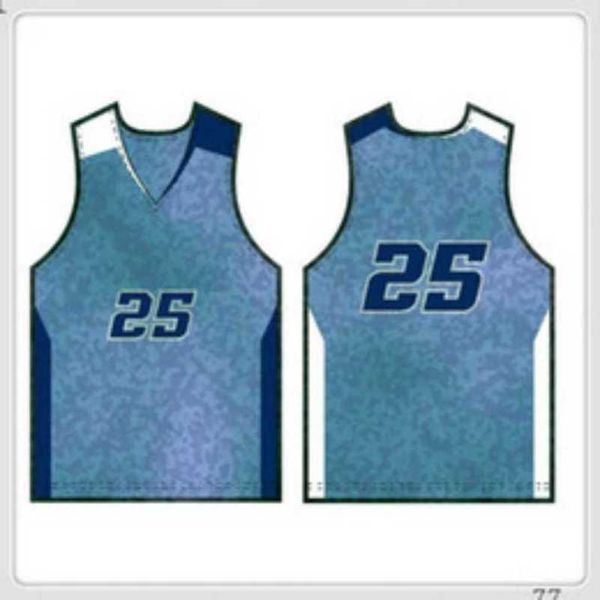 Maglia da basket da uomo Camicie da strada a maniche corte a righe Camicia sportiva nera bianca blu UBX39Z3001