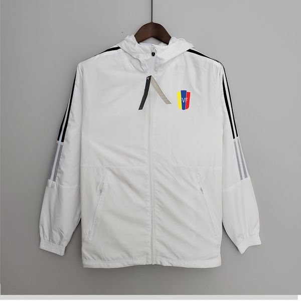 22-23 Venezuela jaqueta masculina lazer esporte blusão jerseys zíper completo com capuz blusões masculino moda casaco logotipo personalizado