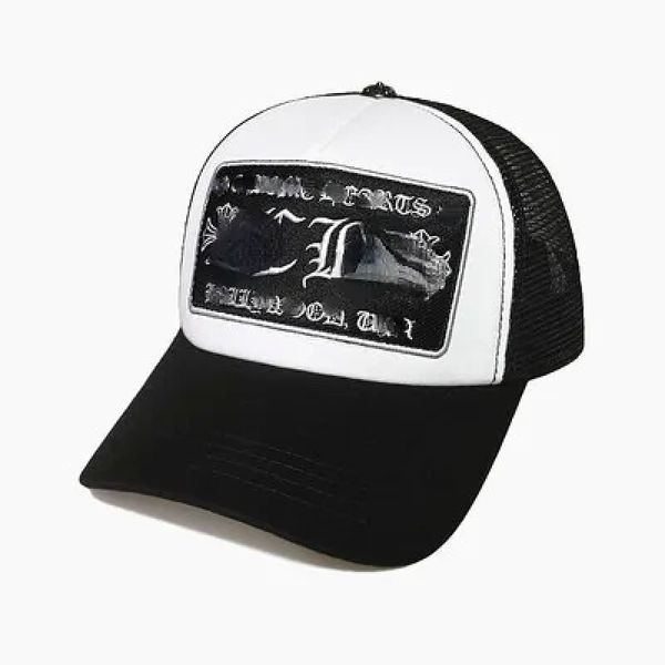 Terrascape Mens Baseball Cap Designers Cap Capact Cap letras de moda Chapéus de beisebol Homem Casquette Letra ajustável Dome Polo Cap