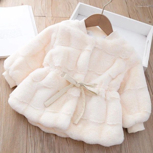 Куртки для маленьких девочек, детский зимний кардиган на пуговицах, куртка-ветровка для малышей, теплый плащ, корейская версия, пальто, зимняя одежда