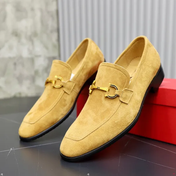 F6 / 6Modello uomo in pelle con cinturino monaco scarpe formali da lavoro fatte a mano doppia fibbia lefse scarpe da sposa ufficio scarpe formali di grandi dimensioni 38-45