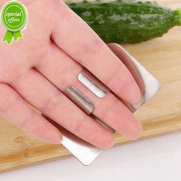 Neue 1 Stück Edelstahl Fingerschutz Finger Hand Cut Handschutz Messer Cut Fingerschutz Werkzeug Küchenmesser Zubehör