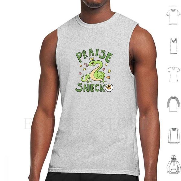 Tanktops für Herren Praise Snecko Weste Cotton Slay Spire Snake Cute Strategy Game Rpg Switch Steam Pc Twisty