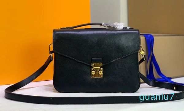 Clássico mulher sacos de alta qualidade bolsa de couro moda retro senhoras de um ombro mensageiro metis atacado